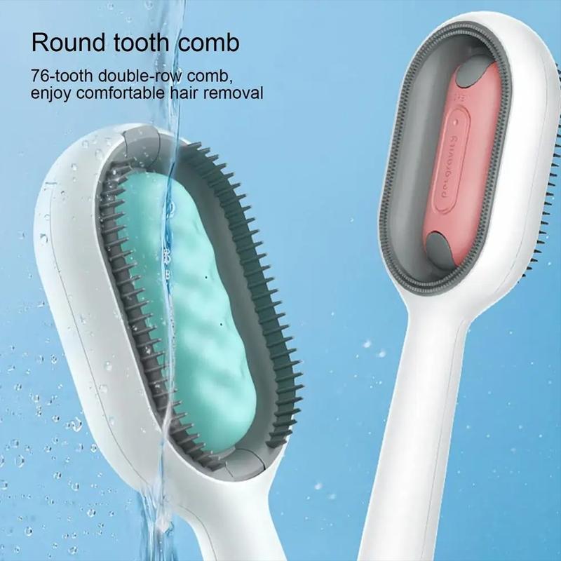 Hydra Clean Pet Grooming Brush With Water Tank For Effortless Pet Hair Removal Deshedding 3