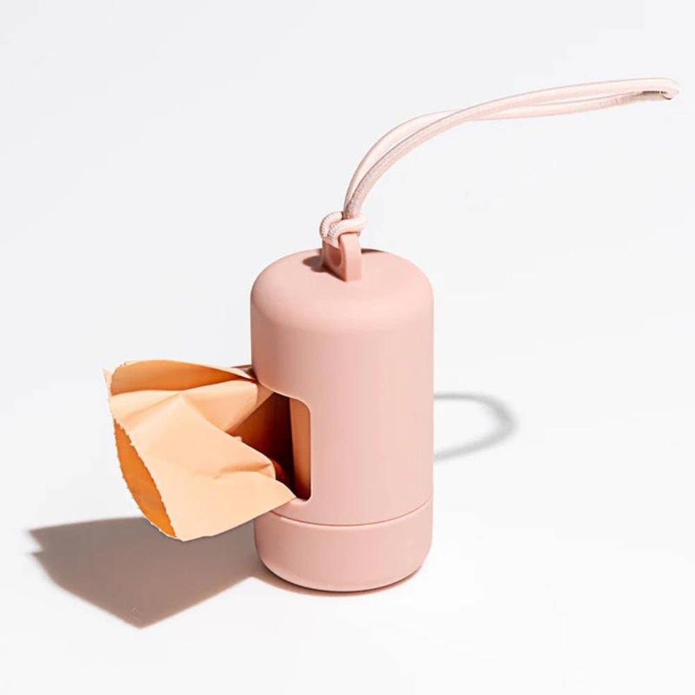 Portable Dog Poop Bag Dispenser With Leash Clip Waterproof Case For Easy Pet Waste Cleanup 4