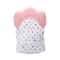 Baby Teething Mitten with Silicone Teether Ring Safe Soothing Toy for Infants