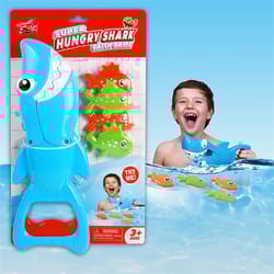 interactive shark bath toy set for kids fun water play fishing game