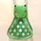 Cartoon Frog Bath Toy Organizer Mesh Bag with Suction Cups for Kids Bathroom Storage