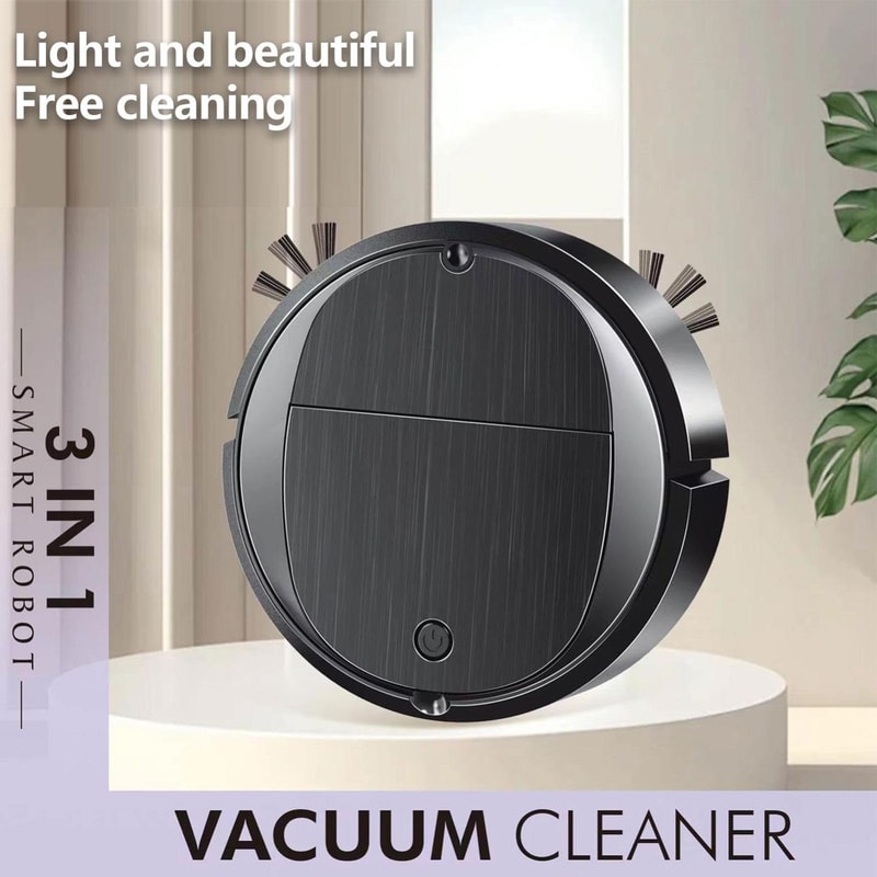 Smart Auto Sweeper Robot Vacuum 3in1 Slim Robot Vacuum Cleaner For Pet Hair Dust 1