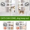 No Drill Pet Gate For Doorways Adjustable Cat Barrier Latch With Safe Dog Proof Design 5