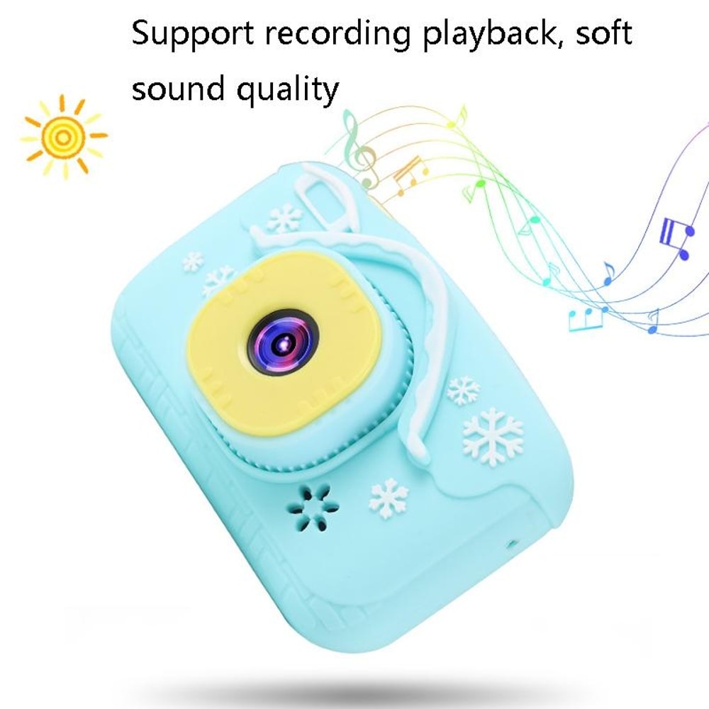 HD Kids Digital Camera Toy with Games and Dual Lens Mini Camera for Children