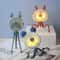 Mini Octopus Night Light Baby Stroller Fan Portable USB Clip On Cooling Fan for Kids