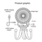 Mini Octopus Night Light Baby Stroller Fan Portable USB Clip On Cooling Fan for Kids