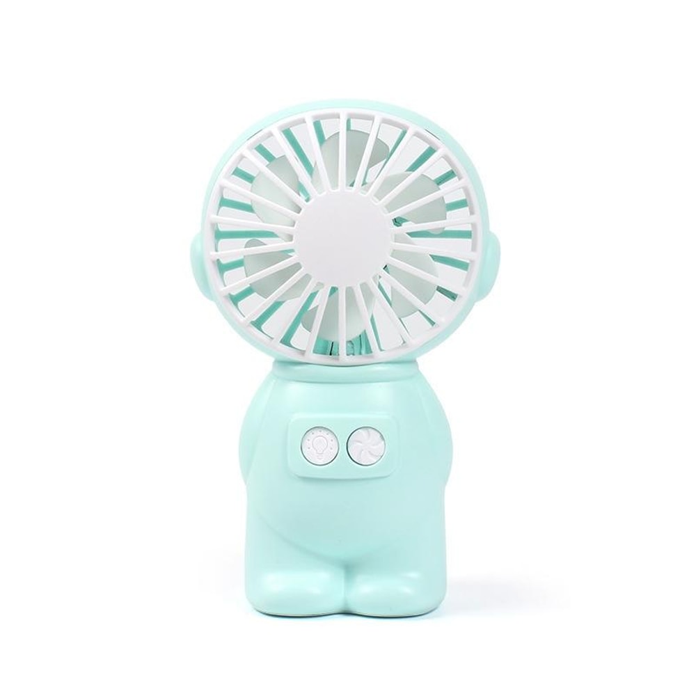 Portable USB Handheld Fan With Night Light Quiet Mini Desk Fan For Office Travel Camping 8
