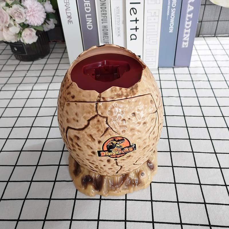 T Rex Dinosaur Piggy Bank for Kids with Fingerprint Password Lock and Auto Money Roll