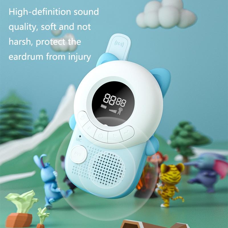 Kids Walkie Talkie Set Long Range Outdoor Toy For Parent Child Communication And Adventure Play 5