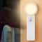 Smart Motion Sensor Night Light USB Rechargeable LED Closet Light 0