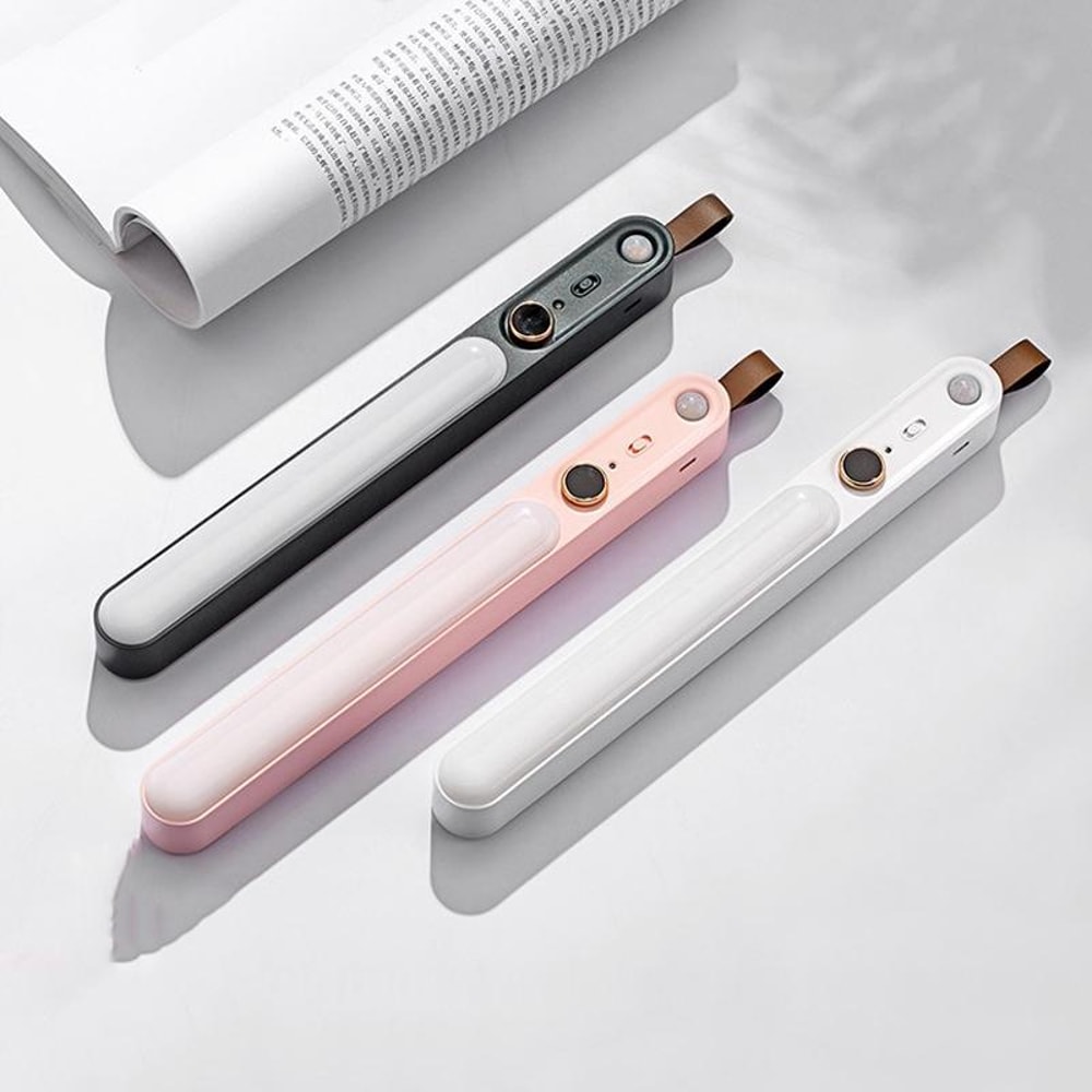 Smart Motion Sensor LED Night Light USB Rechargeable Closet Hallway Light 1