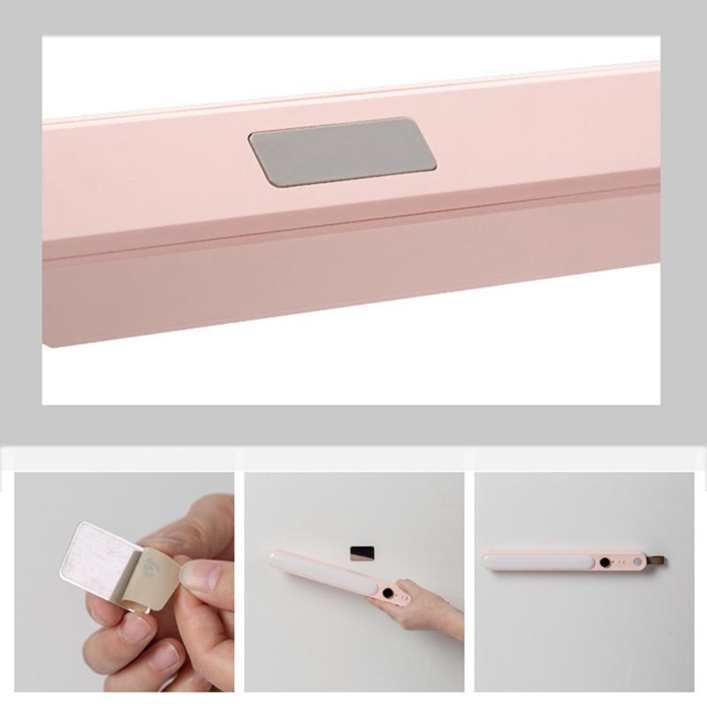 Smart Motion Sensor LED Night Light USB Rechargeable Closet Hallway Light 3