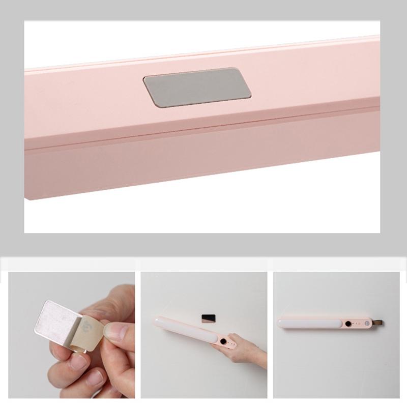 Smart Motion Sensor LED Night Light USB Rechargeable Closet Hallway Light 3