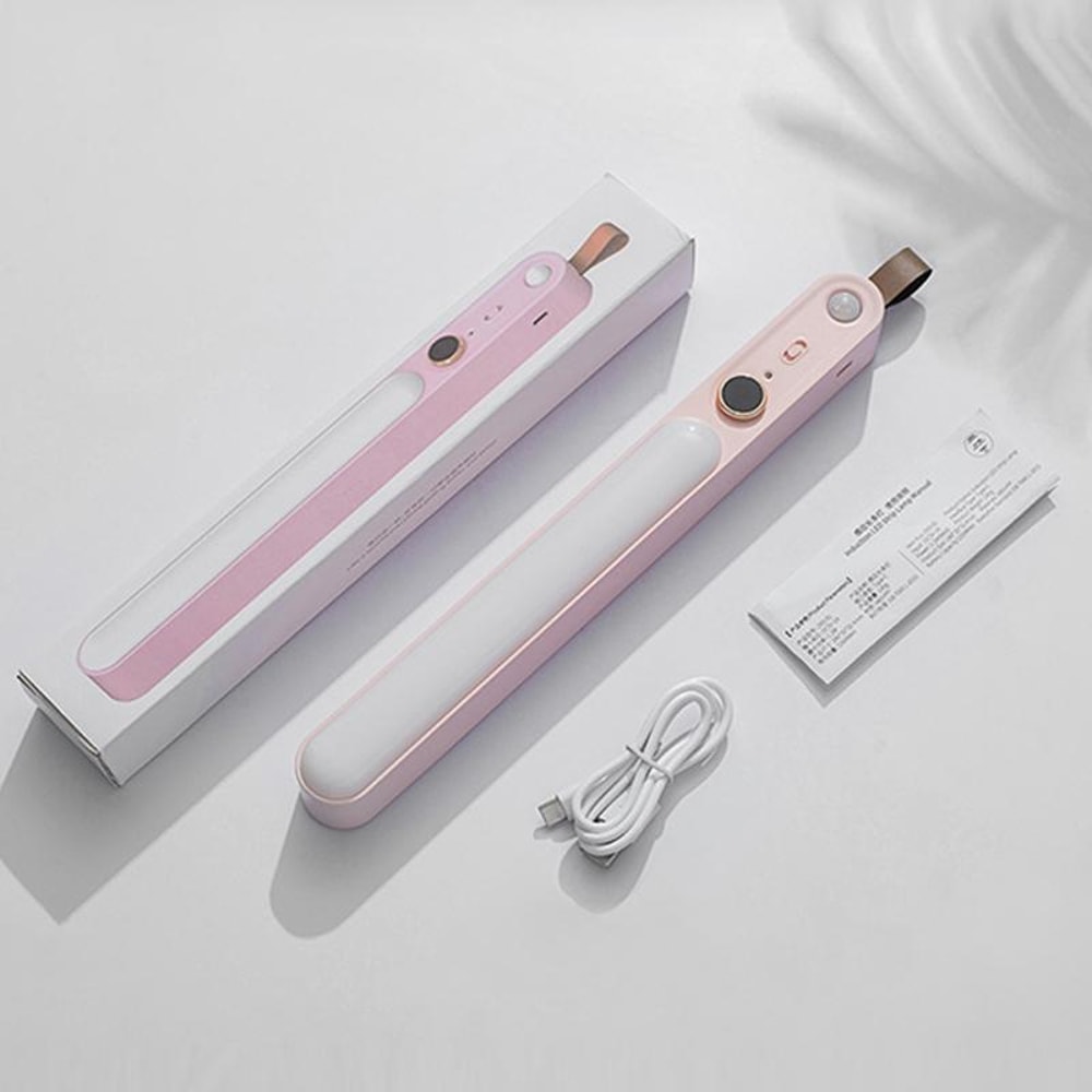 Smart Motion Sensor LED Night Light USB Rechargeable Closet Hallway Light 6