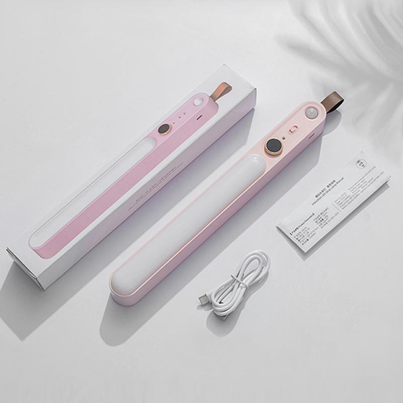 Smart Motion Sensor LED Night Light USB Rechargeable Closet Hallway Light 6