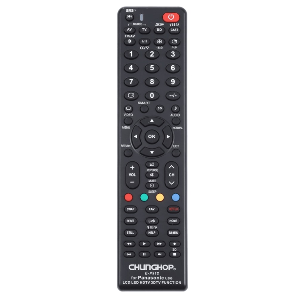 EH910 Universal Remote For Haier TVs No Setup Replacement Controller 8