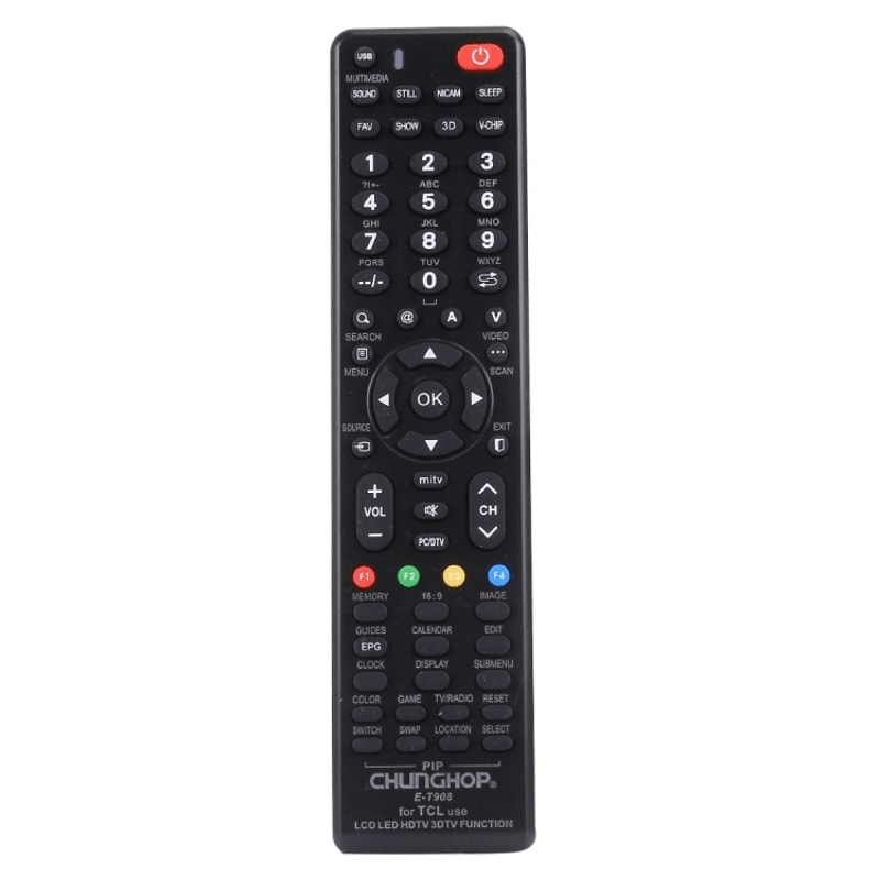 EH910 Universal Remote For Haier TVs No Setup Replacement Controller 11