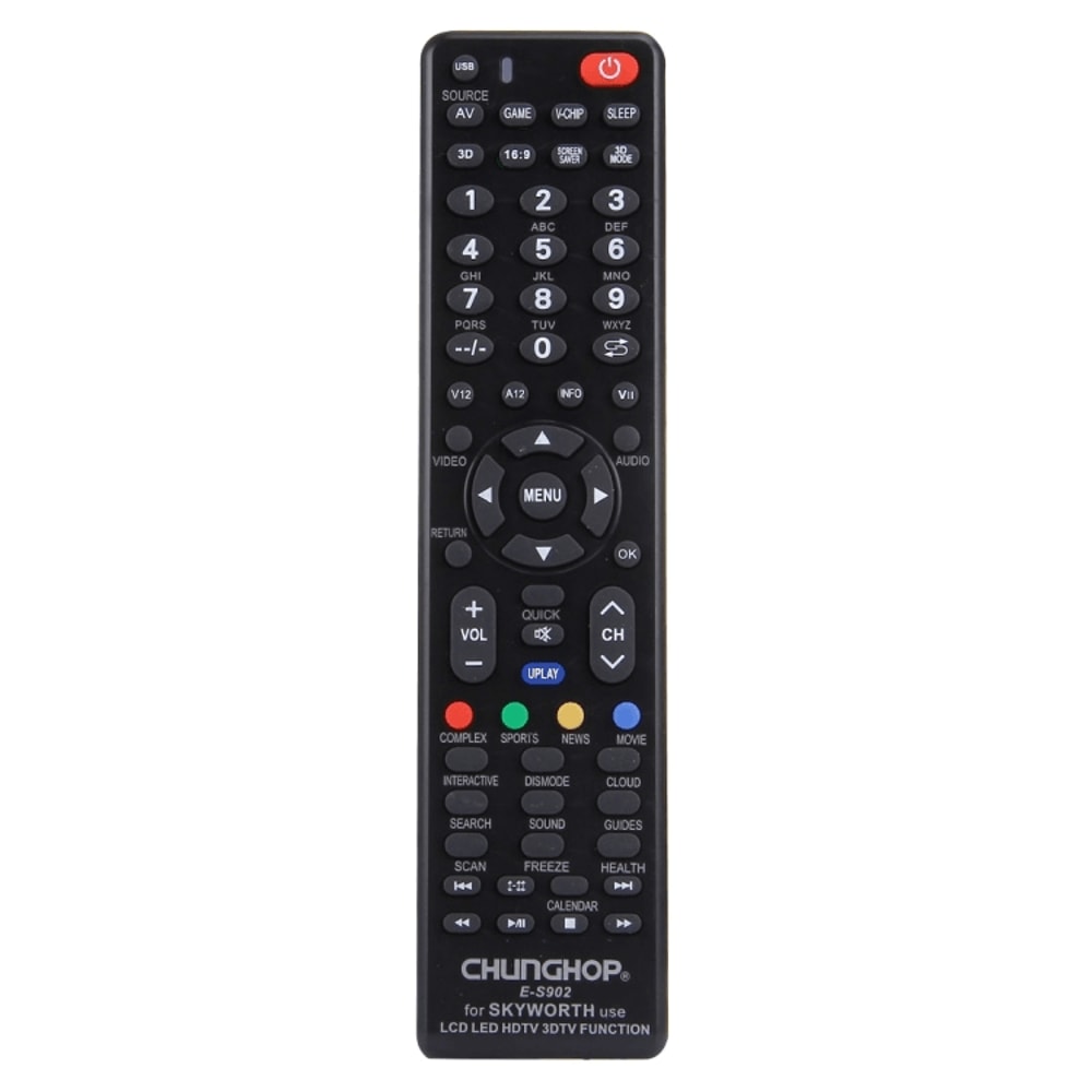 EH910 Universal Remote For Haier TVs No Setup Replacement Controller 14