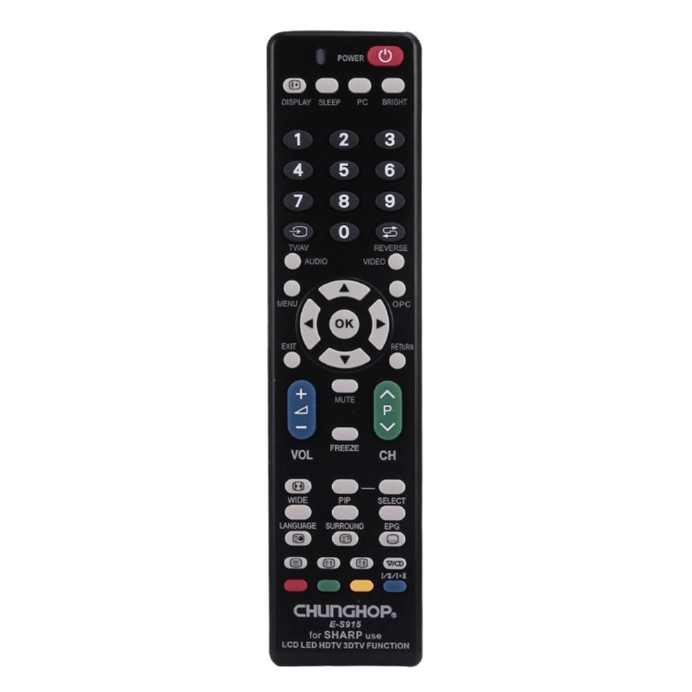 EH910 Universal Remote For Haier TVs No Setup Replacement Controller 17
