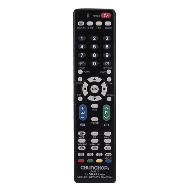 EH910 Universal Remote For Haier TVs No Setup Replacement Controller 17