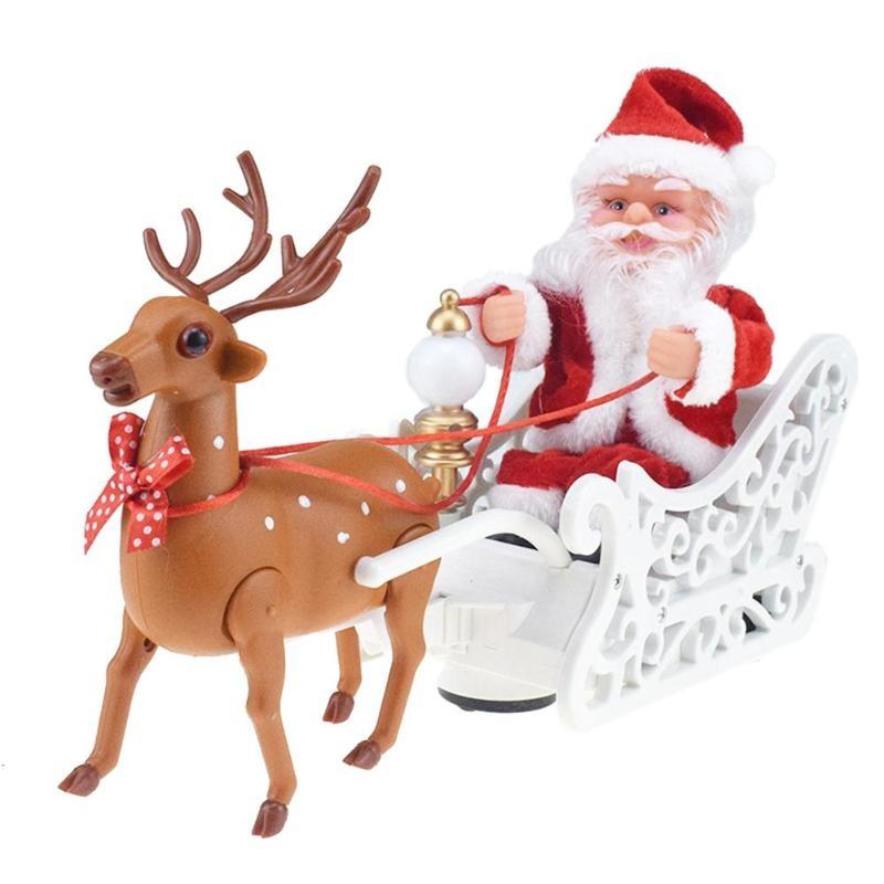 Dancing Santa Claus Toy with Music Electric Christmas Santa Toy Gift for Kids