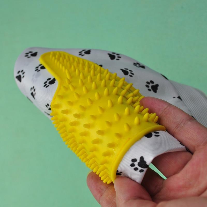 Silicone Pet Grooming Glove Dog Bath Brush For Gentle Massage And Easy Shedding Control 5