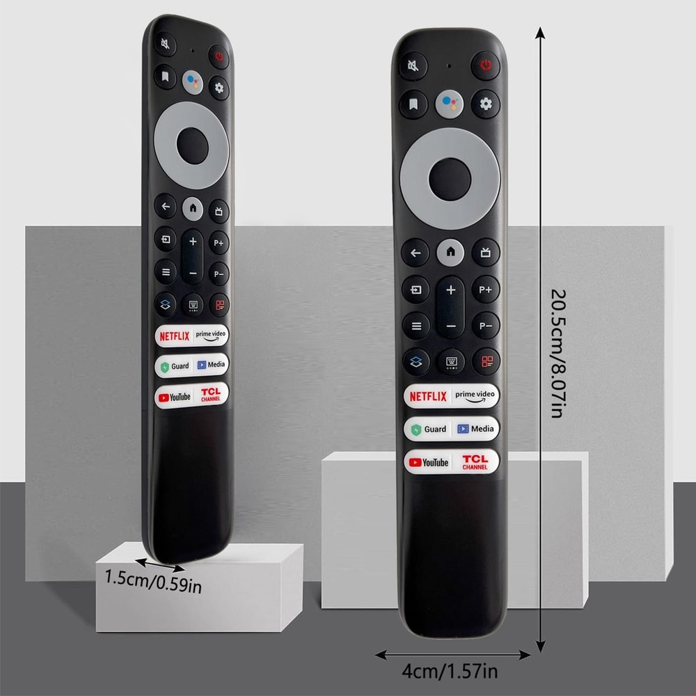 TCL FMR1 Smart TV Remote Replacement with Long Range Infrared Control