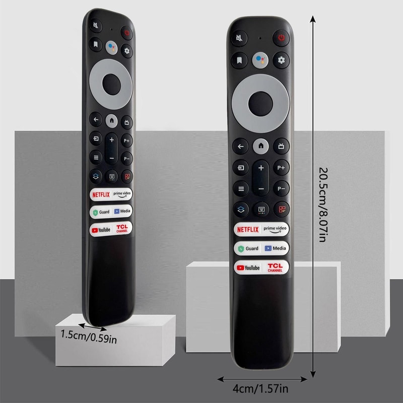 TCL FMR1 Smart TV Remote Replacement with Long Range Infrared Control