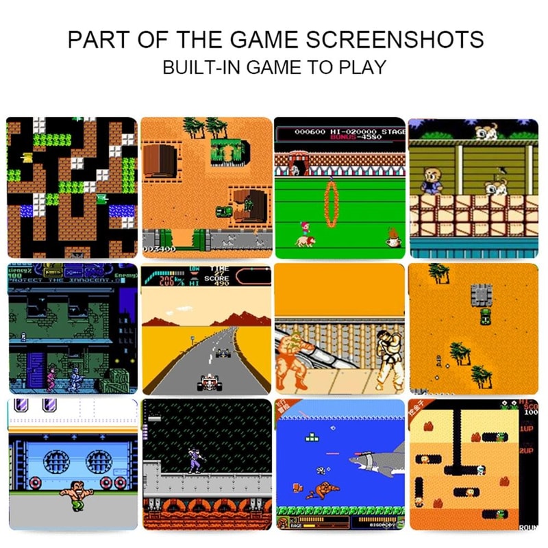 Retro Handheld Game Console with Classic Arcade Games Portable Gaming Device