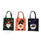 Halloween Cartoon Linen Tote Bag For Candy And Gift Storage 1
