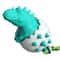 Dinosaur Egg Dog Dental Chew Toy With Rope For Teeth Cleaning And Tough Chewers 8