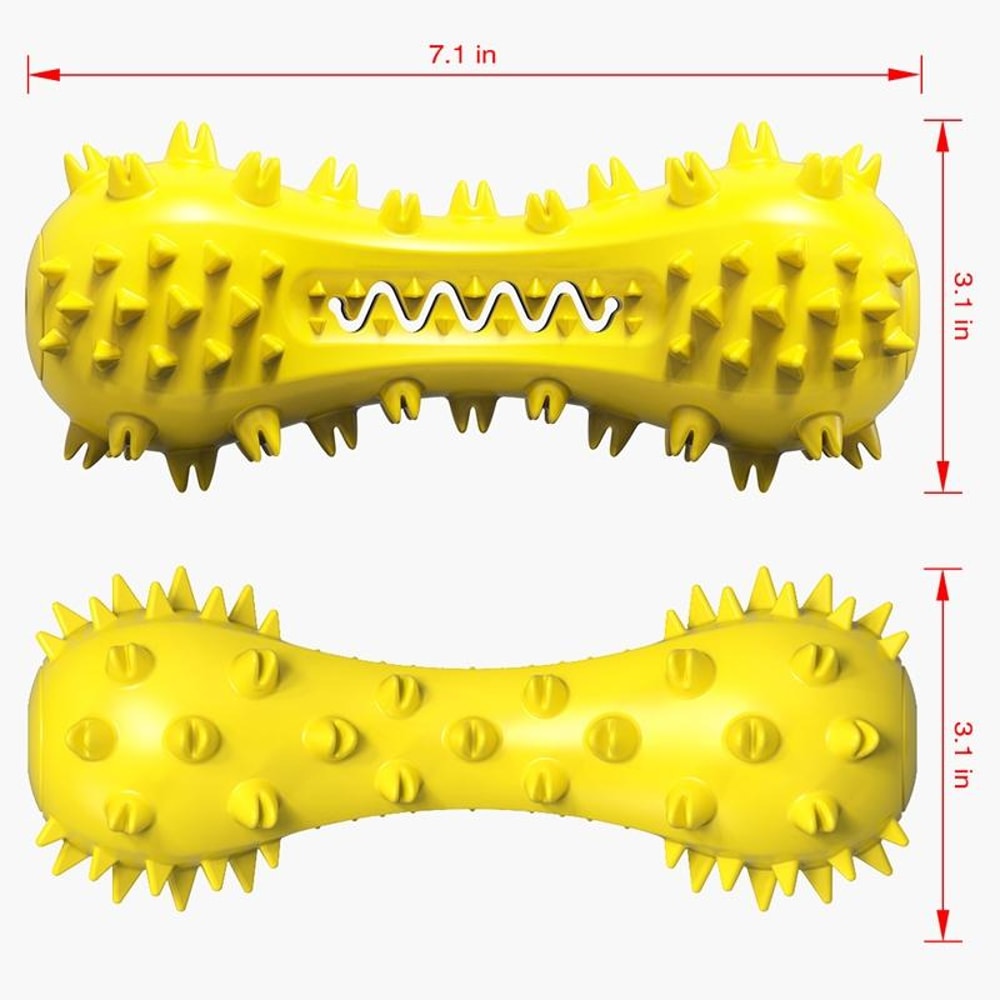 Squeaky Dog Toothbrush Chew Toy Dental Molar Stick For Medium Large Dogs 2