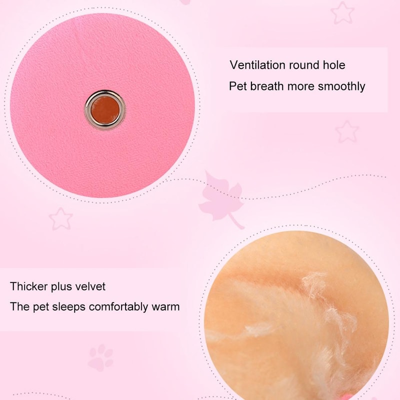 Cozy Flannel Hamster Hammock Hanging Bed Soft Warm Small Pet Nest House 3