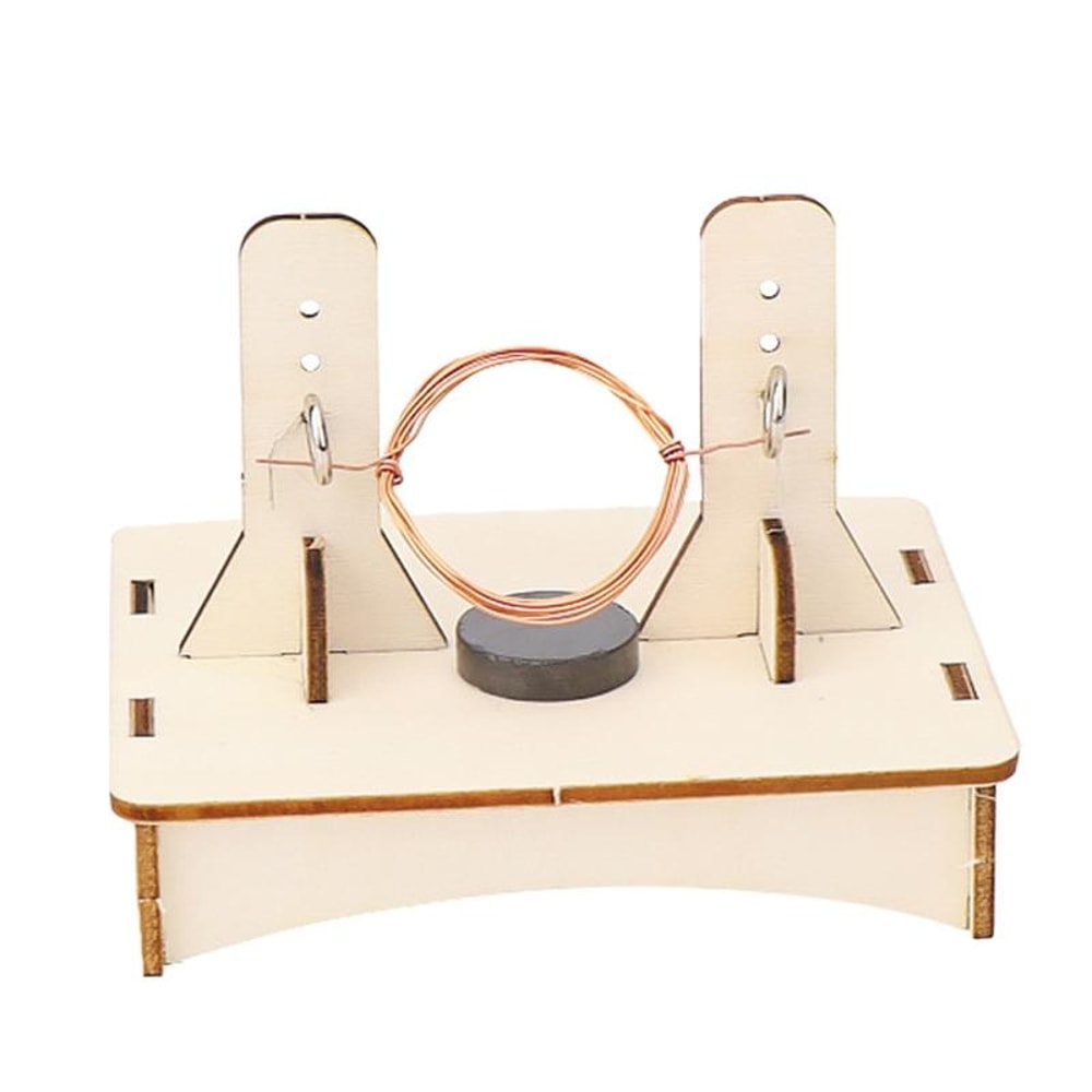 DIY Electric Motor Kit for Kids STEM Science Learning Toy with Electromagnetic Coil