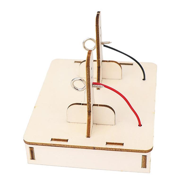 DIY Electric Motor Kit for Kids STEM Science Learning Toy with Electromagnetic Coil