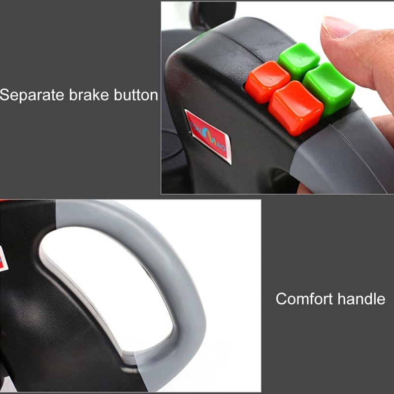 Dual Retractable Dog Leash For 2 Dogs With One Touch Control And Comfort Grip 2