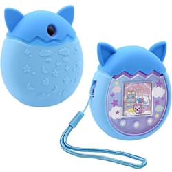 cute silicone tamagotchi pix case shockproof protective cover anti slip cartoon sleeve