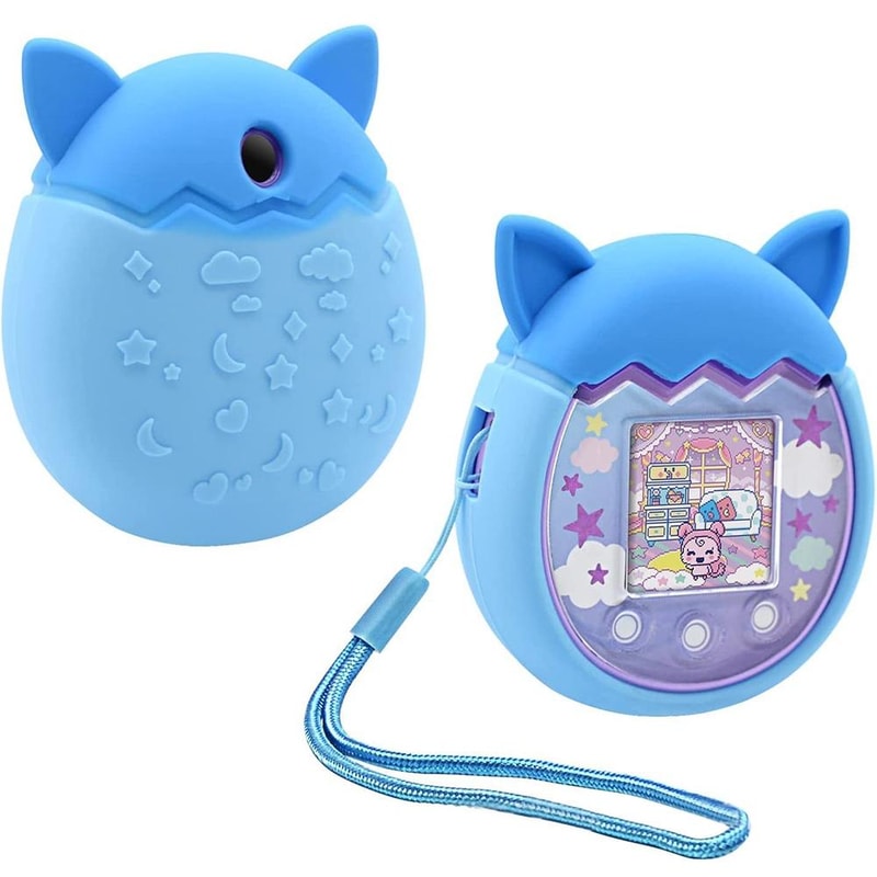 Cute Silicone Tamagotchi Pix Case Shockproof Protective Cover Anti Slip Cartoon Sleeve