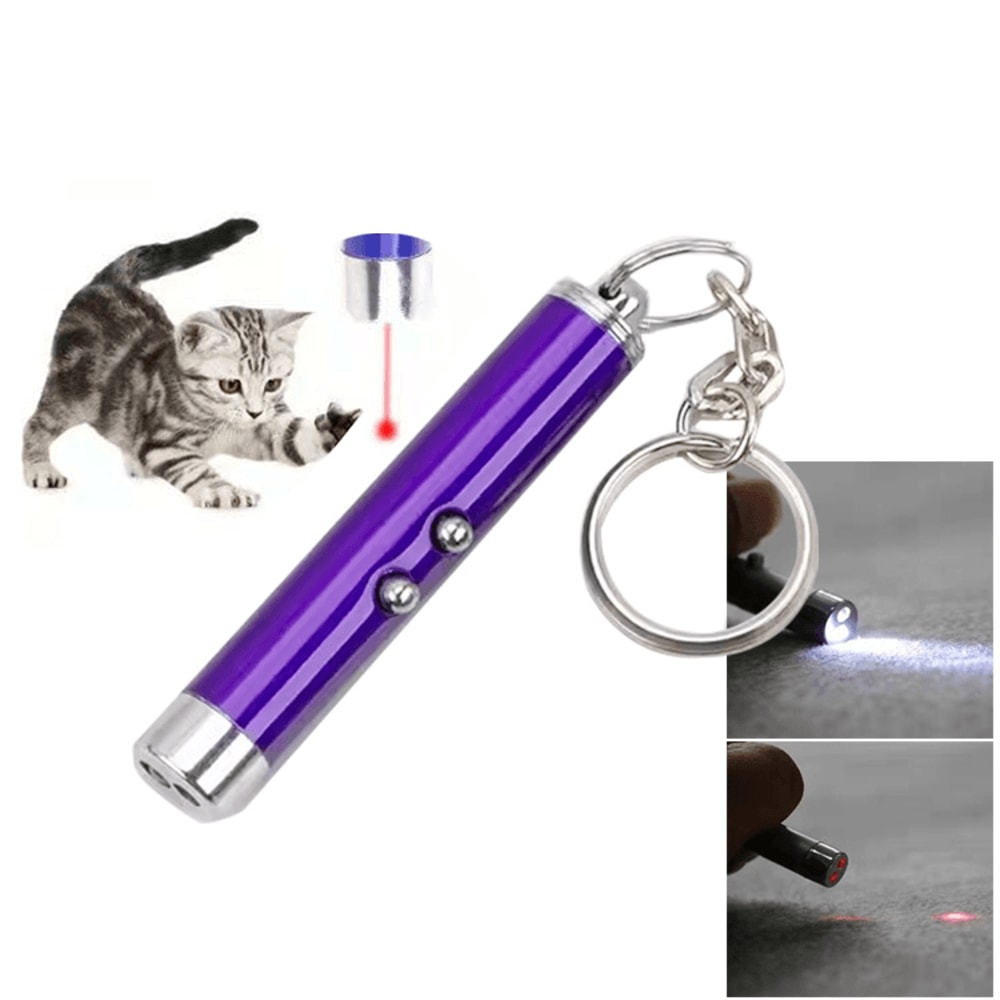 Interactive Cat Laser Toy Pen Portable Pet Laser Pointer For Cats And Kittens 8