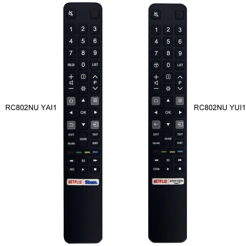 Universal TCL TV Replacement Remote Control Ergonomic ABS Smart Infrared Controller