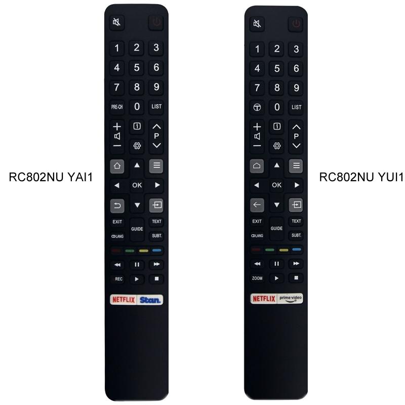 Universal TCL TV Replacement Remote Control Ergonomic ABS Smart Infrared Controller