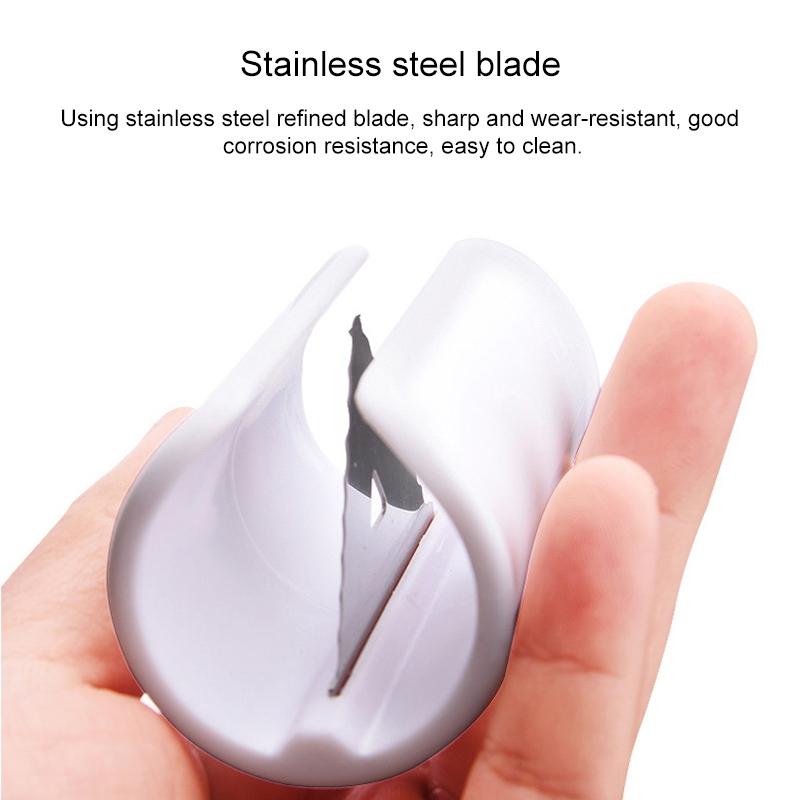 QuickPress Cherry Tomato Slicer and Grape Cutter Tool for Fast Salad Prep