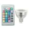 RGB LED Light Bulb With Remote 3W 16 Colors Mood Lighting 3