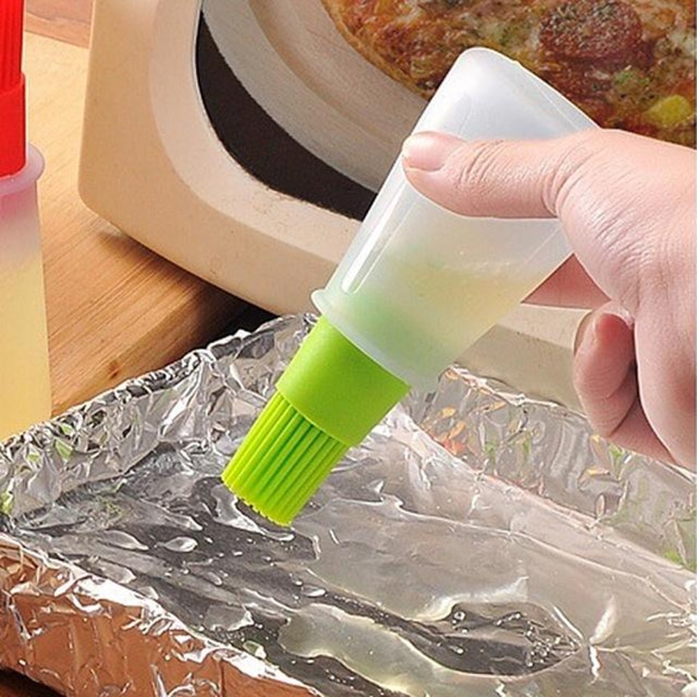 Silicone Oil Brush Bottle For BBQ Baking And Everyday Cooking 10
