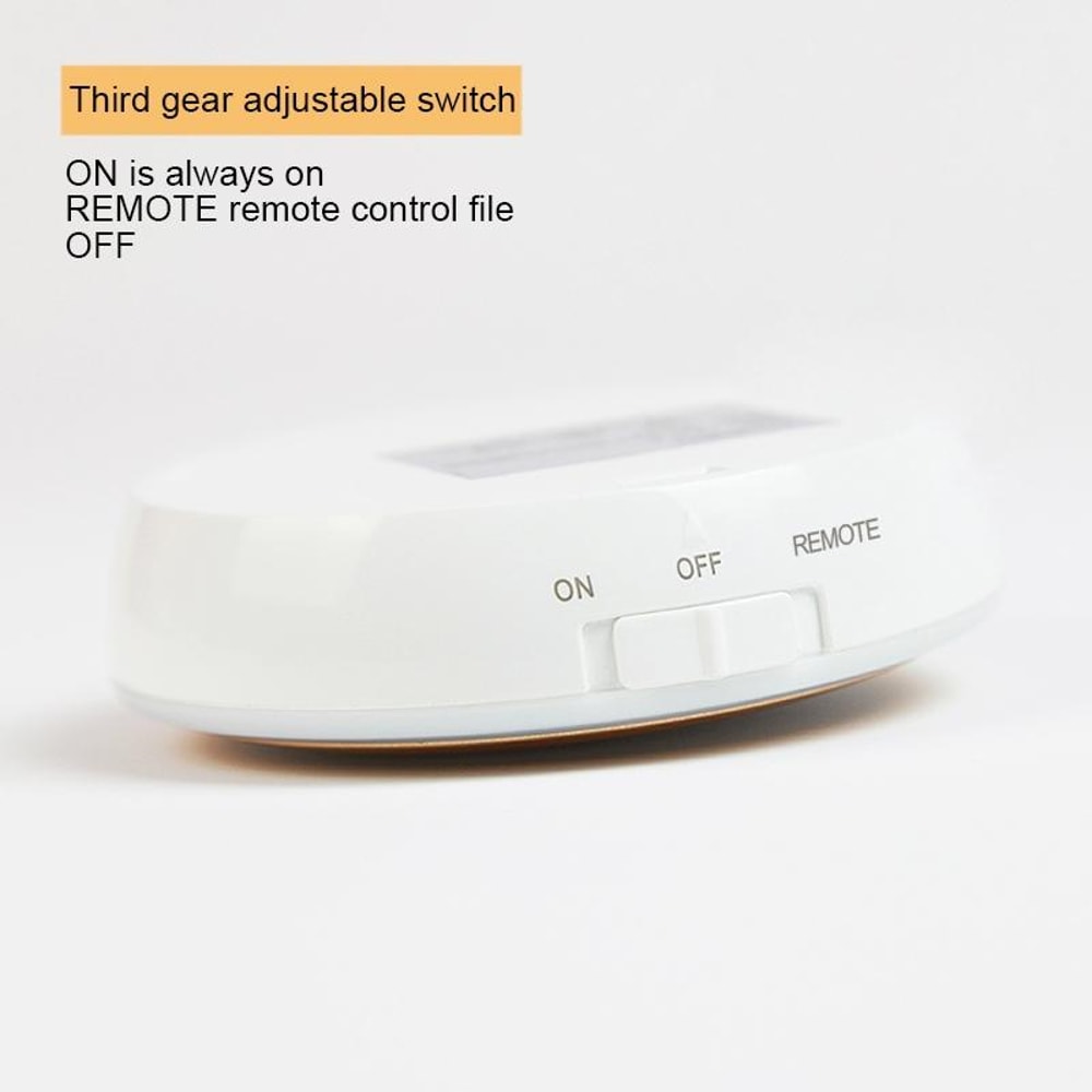 Rechargeable LED Night Light With Remote Control Warm White Cabinet Light 5