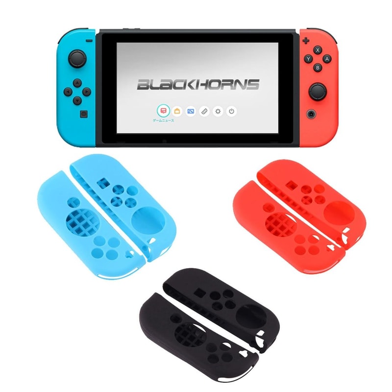 Nintendo Switch Silicone Thumb Grip Covers Anti Slip Button Protectors 2