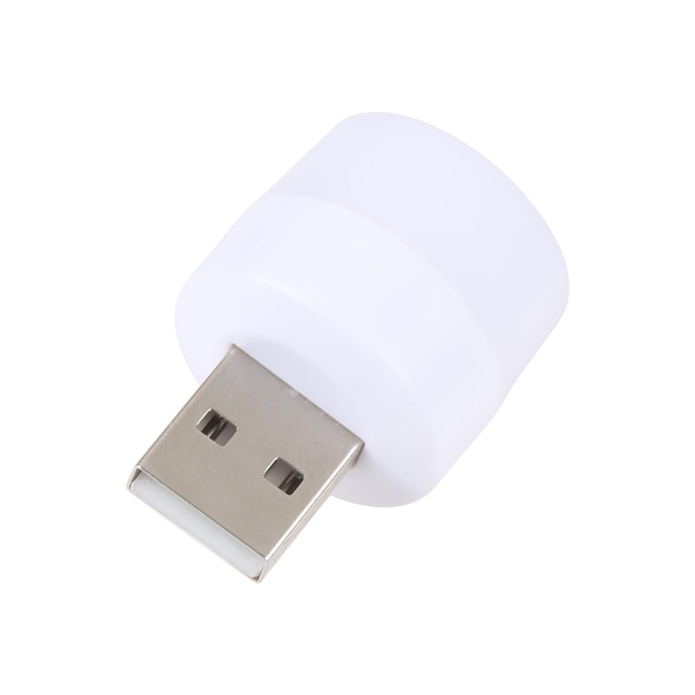 Portable USB Night Light Mini LED Lamp With Warm White Light For Travel And Bedside 1