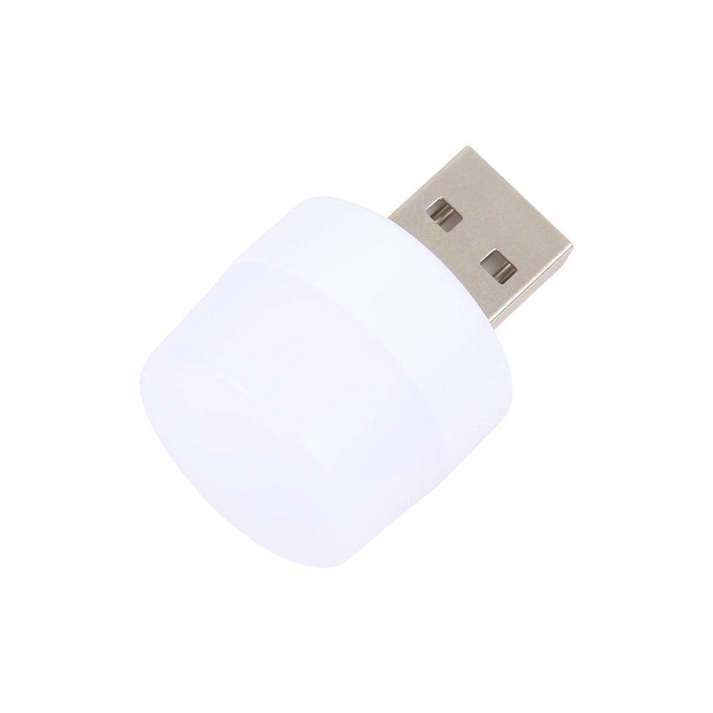 Portable USB Night Light Mini LED Lamp With Warm White Light For Travel And Bedside 3