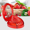 Strawberry Slicer Fruit Cutter Kitchen Gadget For Even Dessert Toppings 5