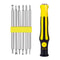 6in1 80MM Magnetic Precision Screwdriver Set Compact Multi Tool Repair Kit 0